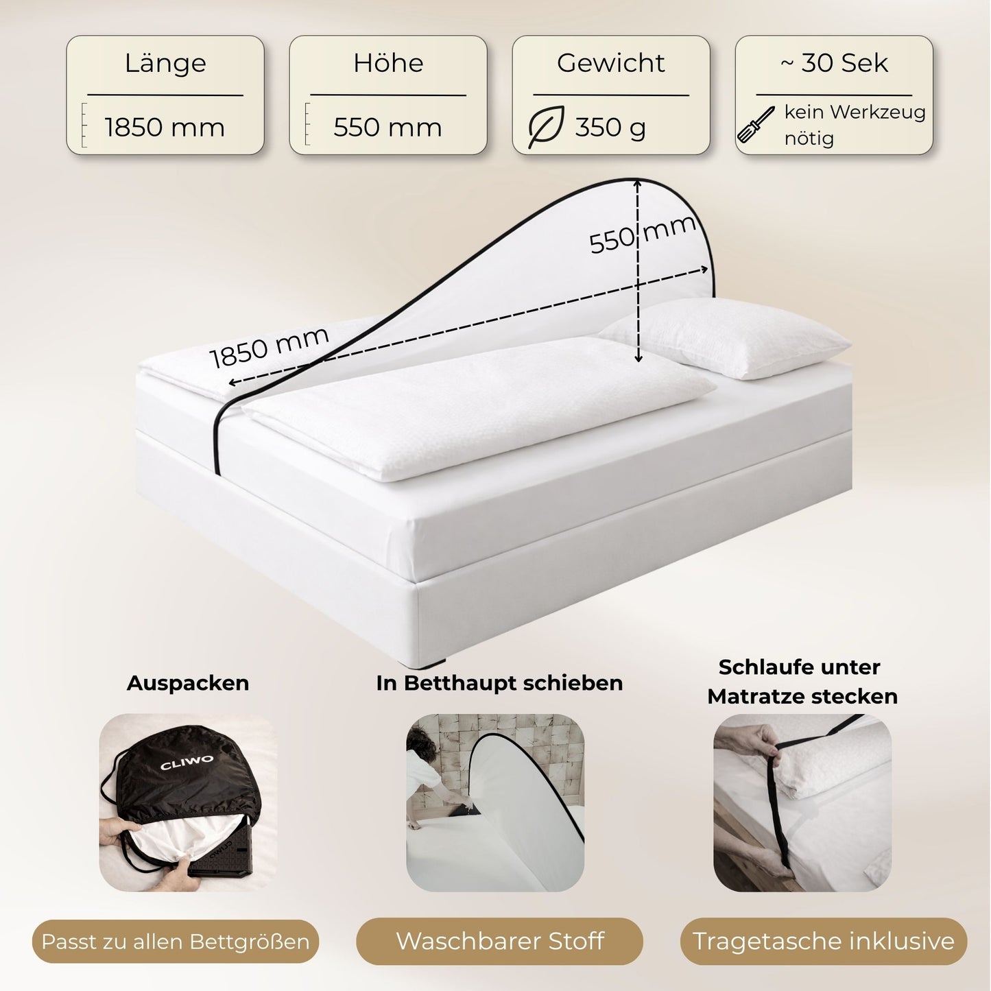 CLIWO – Dein persönlicher Raum im geteilten Bett