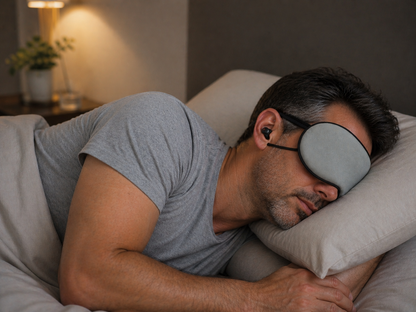 CLIWO Sleep Mask - Schlaf ohne Licht – jederzeit