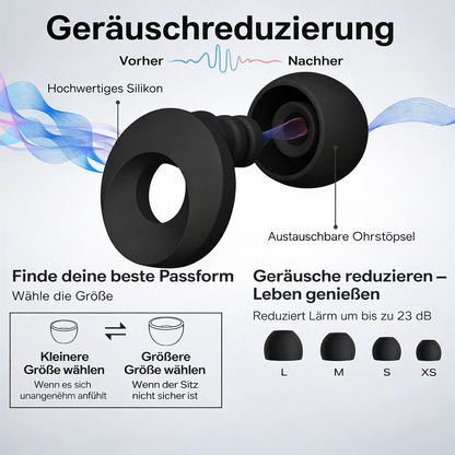 CLIWO Ohrstöpsel – für ruhigen Schlaf