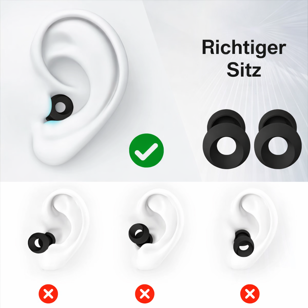 CLIWO Ohrstöpsel – für ruhigen Schlaf