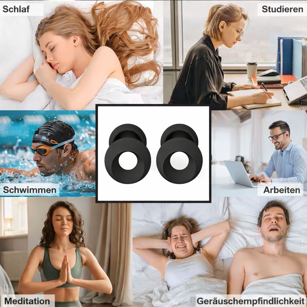 CLIWO Ohrstöpsel – für ruhigen Schlaf